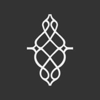Islamic Geometric. Abstract mandala. Ethnic decorative element vector