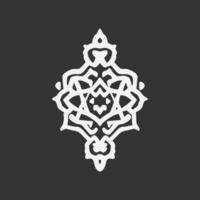 Islamic Geometric. Abstract mandala. Ethnic decorative element vector