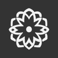 Islamic Geometric. Abstract mandala. Ethnic decorative element vector