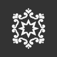 Islamic Geometric. Abstract mandala. Ethnic decorative element vector