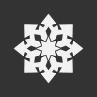 Islamic Geometric. Abstract mandala. Ethnic decorative element vector