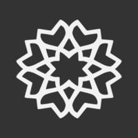 Islamic Geometric. Abstract mandala. Ethnic decorative element vector