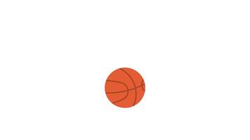 Ball icon animation. Motion graphic design. video