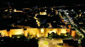 Ancient and beautiful city in Spain in Spain video