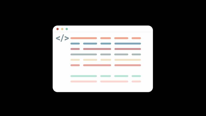Animated Coding Stock Video Footage for Free Download