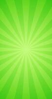 Simple Gradient Green Harmony With Radial Light Ray Display Plain Animation Blank Vertical Video Background