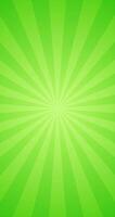 Simple Gradient Green Harmony With Radial Light Ray Display Plain Animation Blank Vertical Video Background