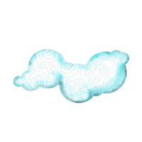 wolk zo schattig png