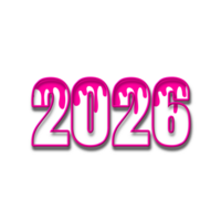 glücklich Neu Jahr 2026 png