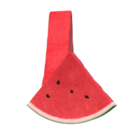 vattenmelon skiva 3d tolkning png