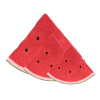 Watermelon slice 3D Rendering png
