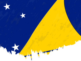 estilo grunge bandeira do toquelau. png