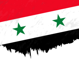 estilo grunge bandera de Siria. png