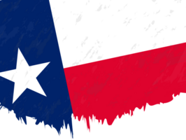 grunge-stil flagga av texas. png