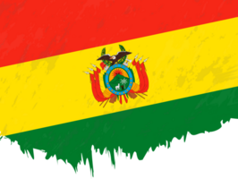 grunge-stijl vlag van Bolivia. png