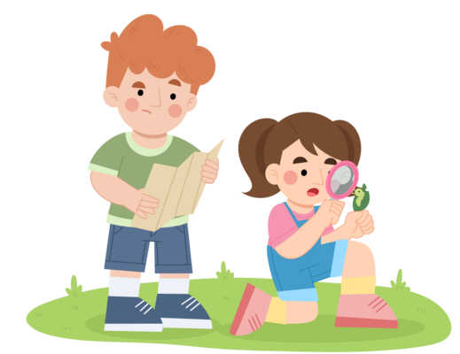 Cartoon Kids Playing PNGs for Free Download