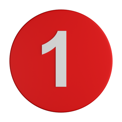 Number 1 Icon PNGs for Free Download