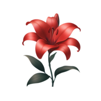 AI generated Lily Flower PNG