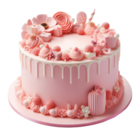 AI generated Happy Birthday Cake Png