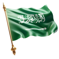 AI generated Saudi Arabia Flag Png