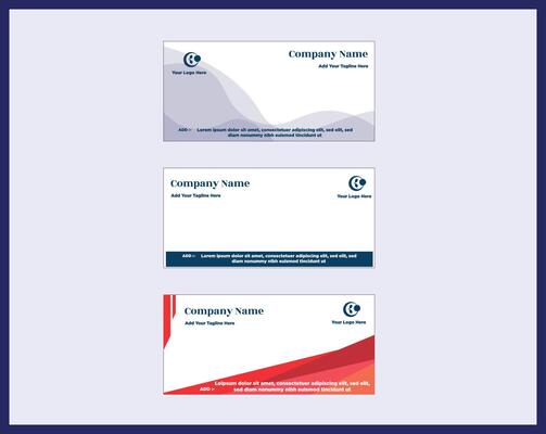 set of Envelope design