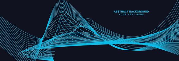 luxurious Abstract Background design illustration, Blue Lines Background creative vector