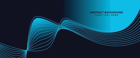 luxurious Abstract Background design illustration, Blue Lines Background creative vector