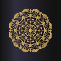 Beautiful creative mandala background vector