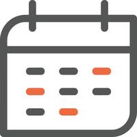 Calendar Icon symbol vector image