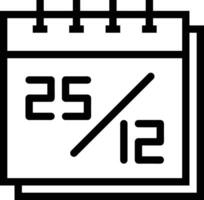 calendario icono símbolo vector imagen