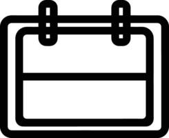 Calendar Icon symbol vector image