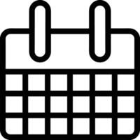 Calendar Icon symbol vector image