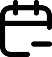 Calendar Icon symbol vector image