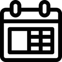 Calendar Icon symbol vector image