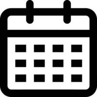 Calendar Icon symbol vector image