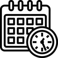 Calendar Icon symbol vector image