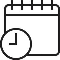 Calendar Icon symbol vector image