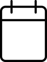 Calendar Icon symbol vector image