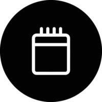Calendar Icon symbol vector image