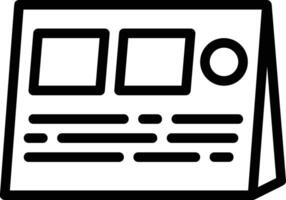 Calendar Icon symbol vector image