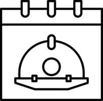 Calendar Icon symbol vector image