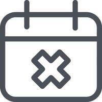 Calendar Icon symbol vector image
