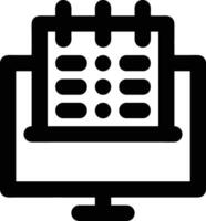 Calendar Icon symbol vector image