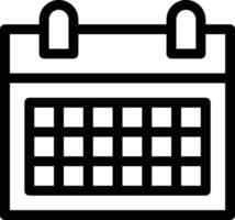 Calendar Icon symbol vector image