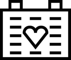 Calendar Icon symbol vector image