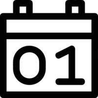 Calendar Icon symbol vector image