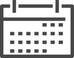 Calendar Icon symbol vector image