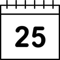 Calendar Icon symbol vector image
