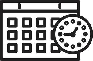 Calendar Icon symbol vector image