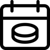 Calendar Icon symbol vector image